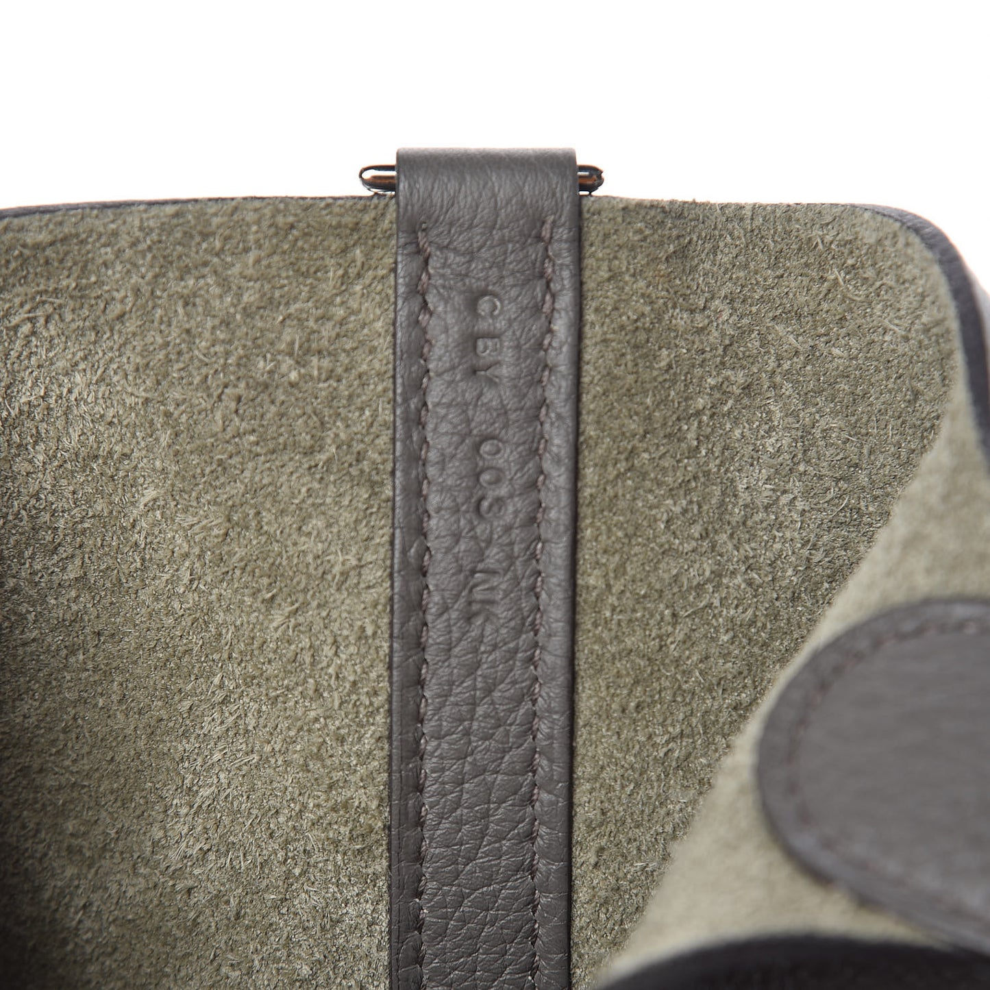 Taurillon Clemence Picotin Lock 22 MM Etain