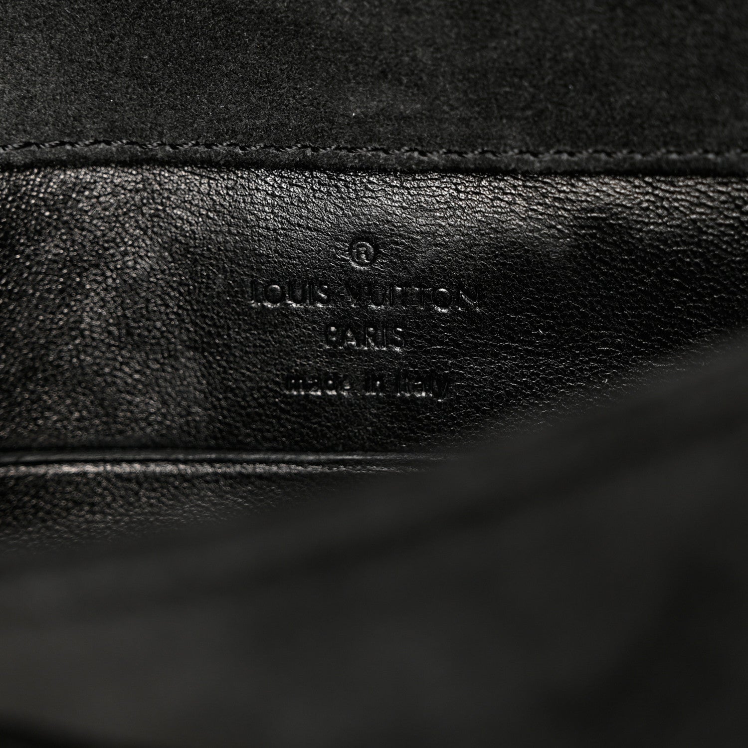 Louis Vuitton Suede Sofia Coppola Slim Clutch MM 9 of 10