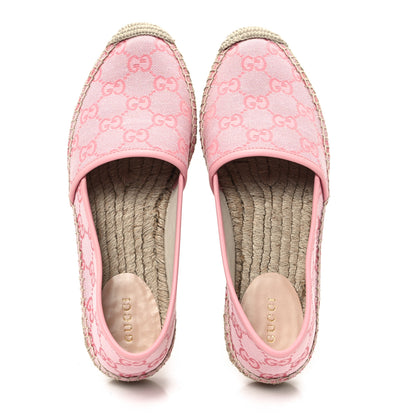 Gucci Canvas Monogram Espadrilles 37 Soft Pink 2 of 10