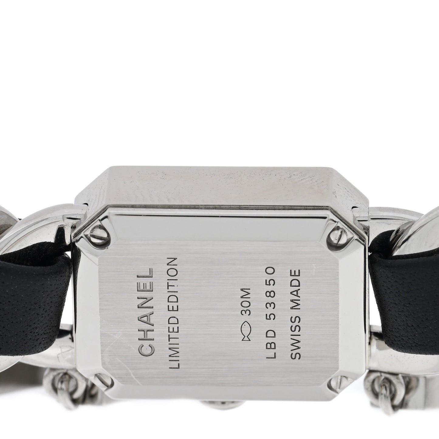 Stainless Steel Lambskin 20mm Premiere Wanted de Chanel Quartz Watch