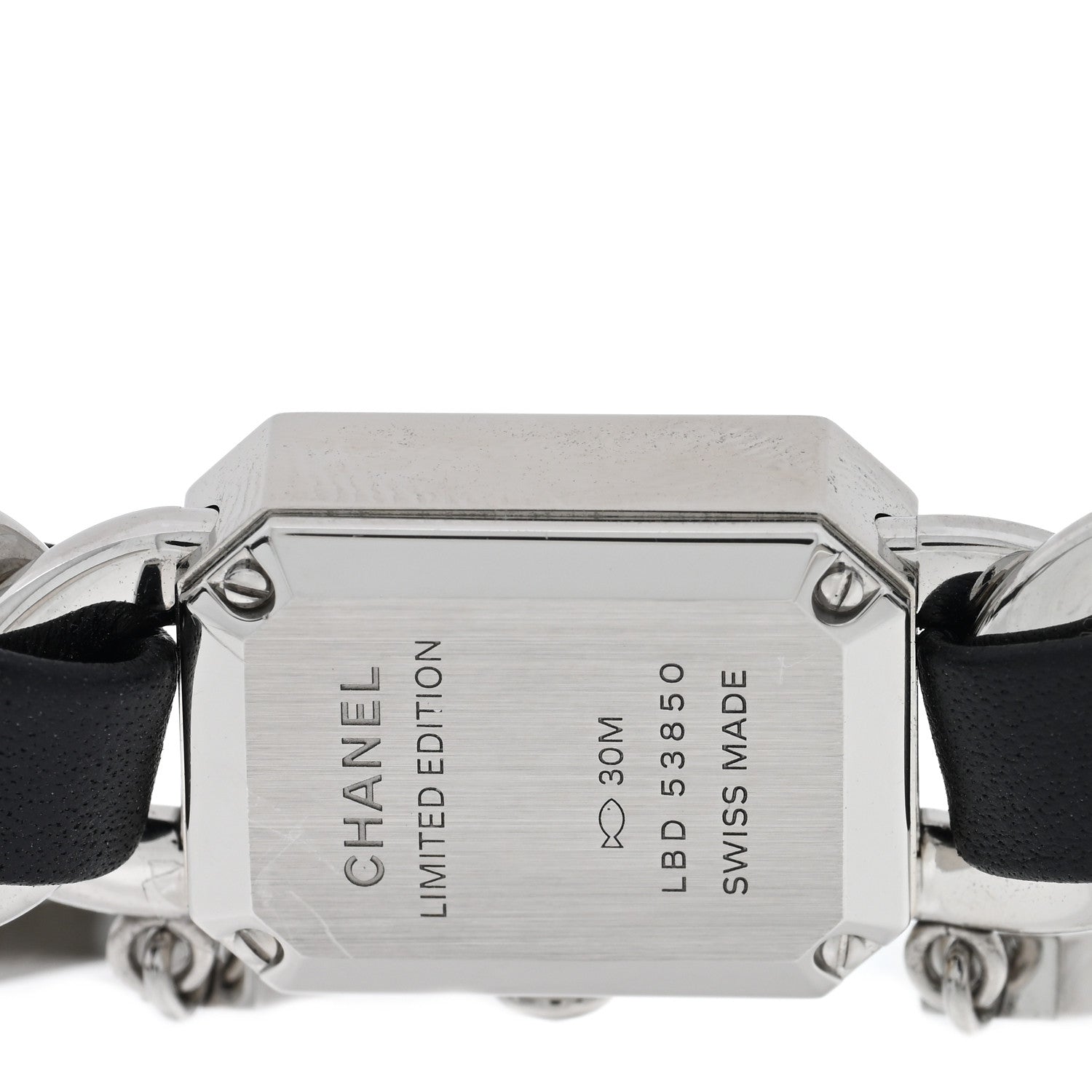 Chanel Stainless Steel Lambskin 20mm Premiere Wanted de Chanel Quartz Watch 4 of 5