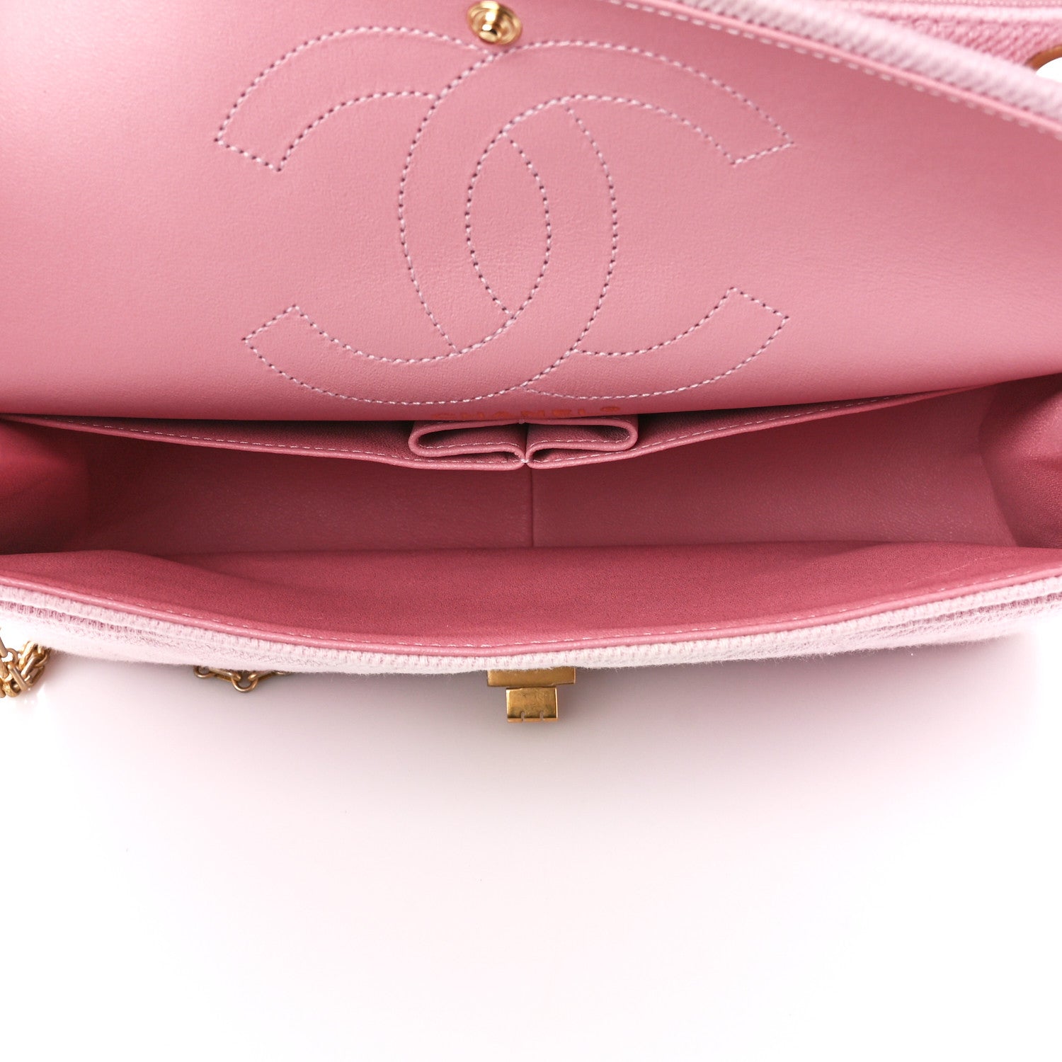 Chanel Ombre Denim Quilted 2.55 Reissue 225 Flap Light Pink 5 of 12