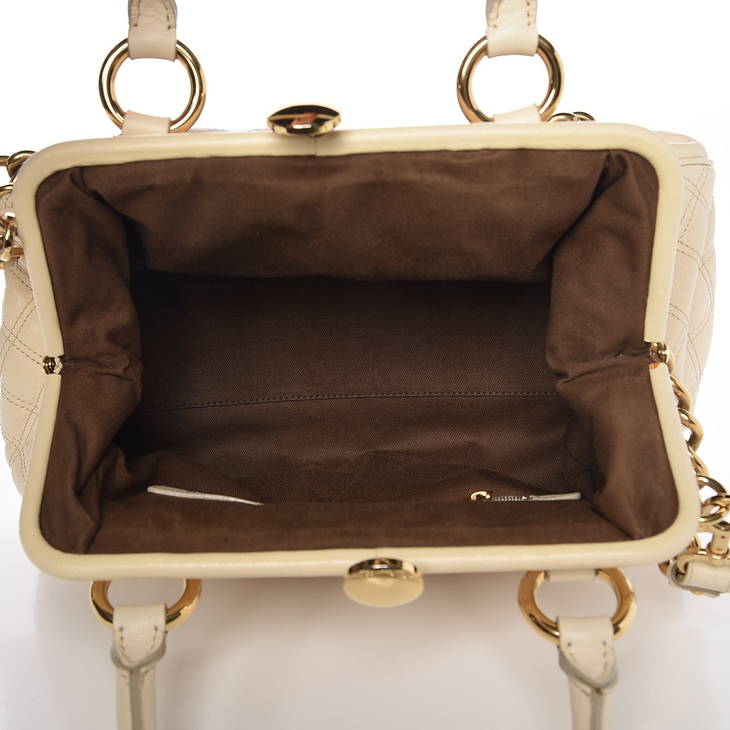 Marc Jacobs Calfskin Quilted Stam Milk 6 of 8