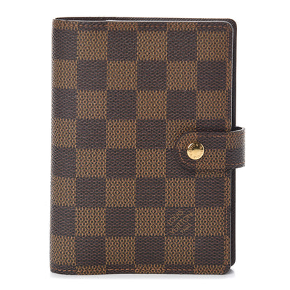 Louis Vuitton Damier Ebene Small Ring Agenda Cover 1 of 6
