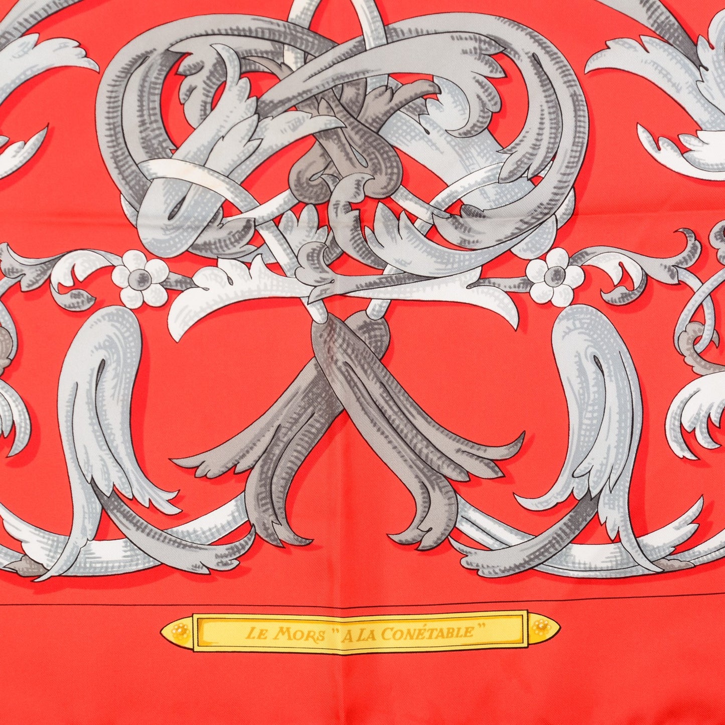 Silk Le Mors A La Conétable Scarf 90