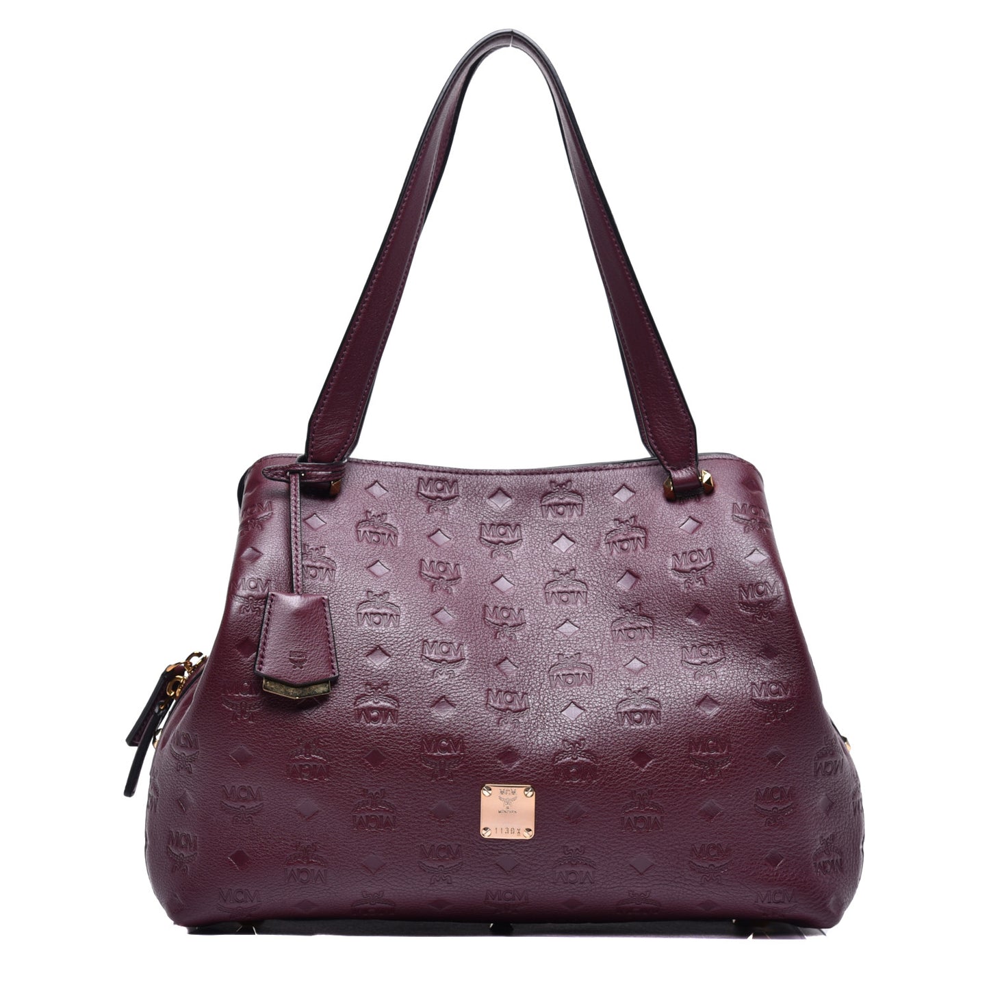 Calfskin Ottomar Monogram Essential Hobo Rustic Brown