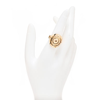 Bulgari 18K Yellow Gold Astrale Cerchi Ring 51 5.75 2 of 7