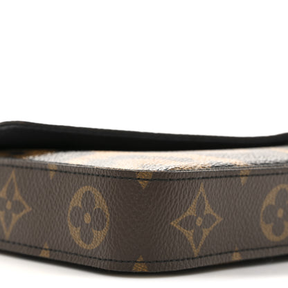 Louis Vuitton Monogram Animal Print Pochette Felicie Chain Wallet 10 of 15