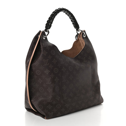 Louis Vuitton Mahina Carmel Hobo Chocolate 3 of 8