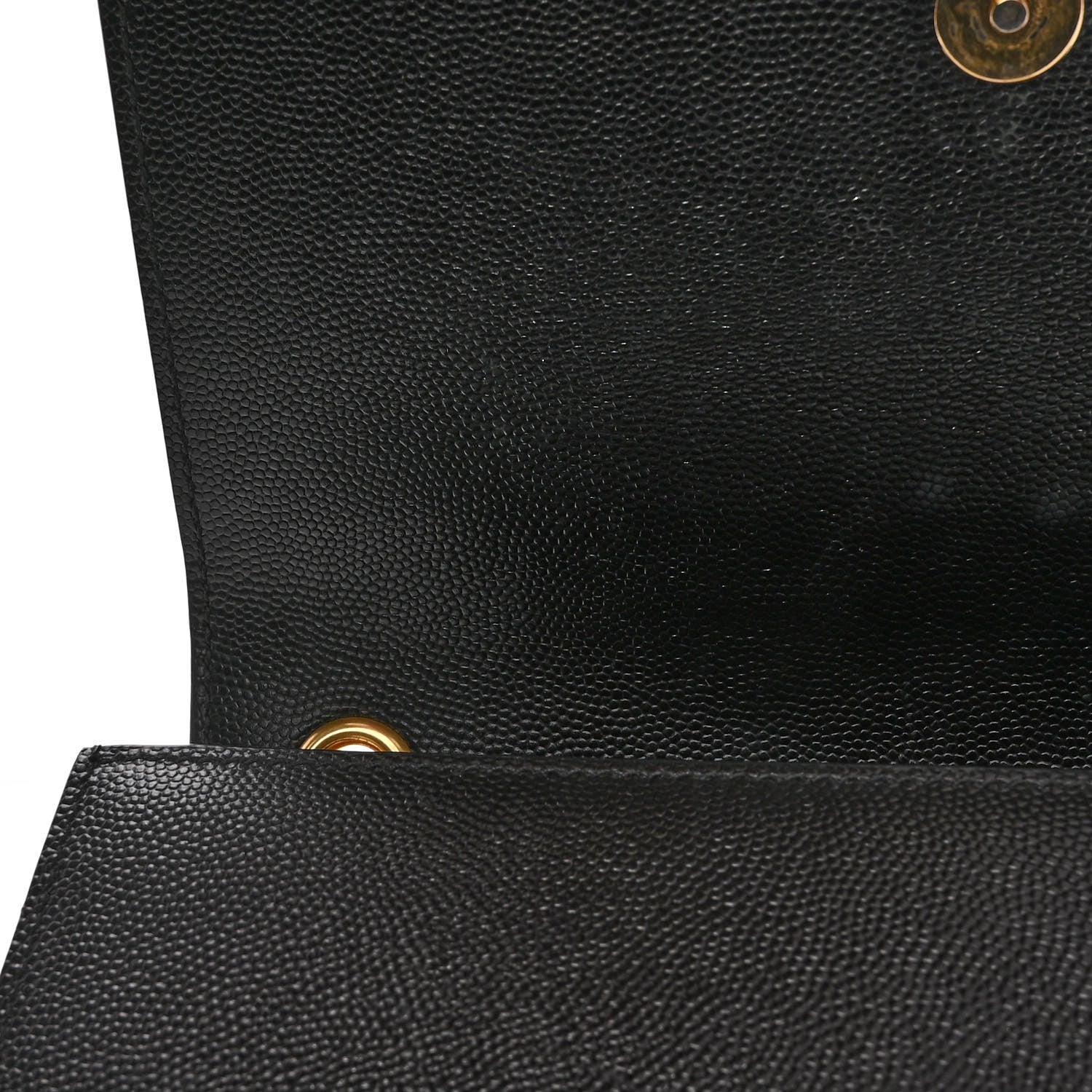 Saint Laurent Grain De Poudre Small Monogram Kate Satchel Black 13 of 13