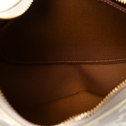Celine Canvas Calfskin Ava Triomphe Shoulder Bag Grege 5 of 9