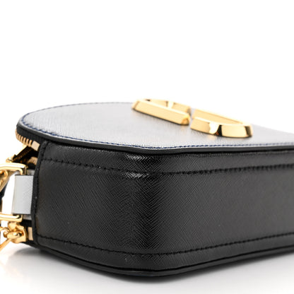 Marc Jacobs Saffiano Small Snapshot Camera Bag Blue Sea 9 of 12