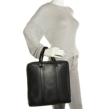 Louis Vuitton Epi Vivienne MM Black 2 of 7