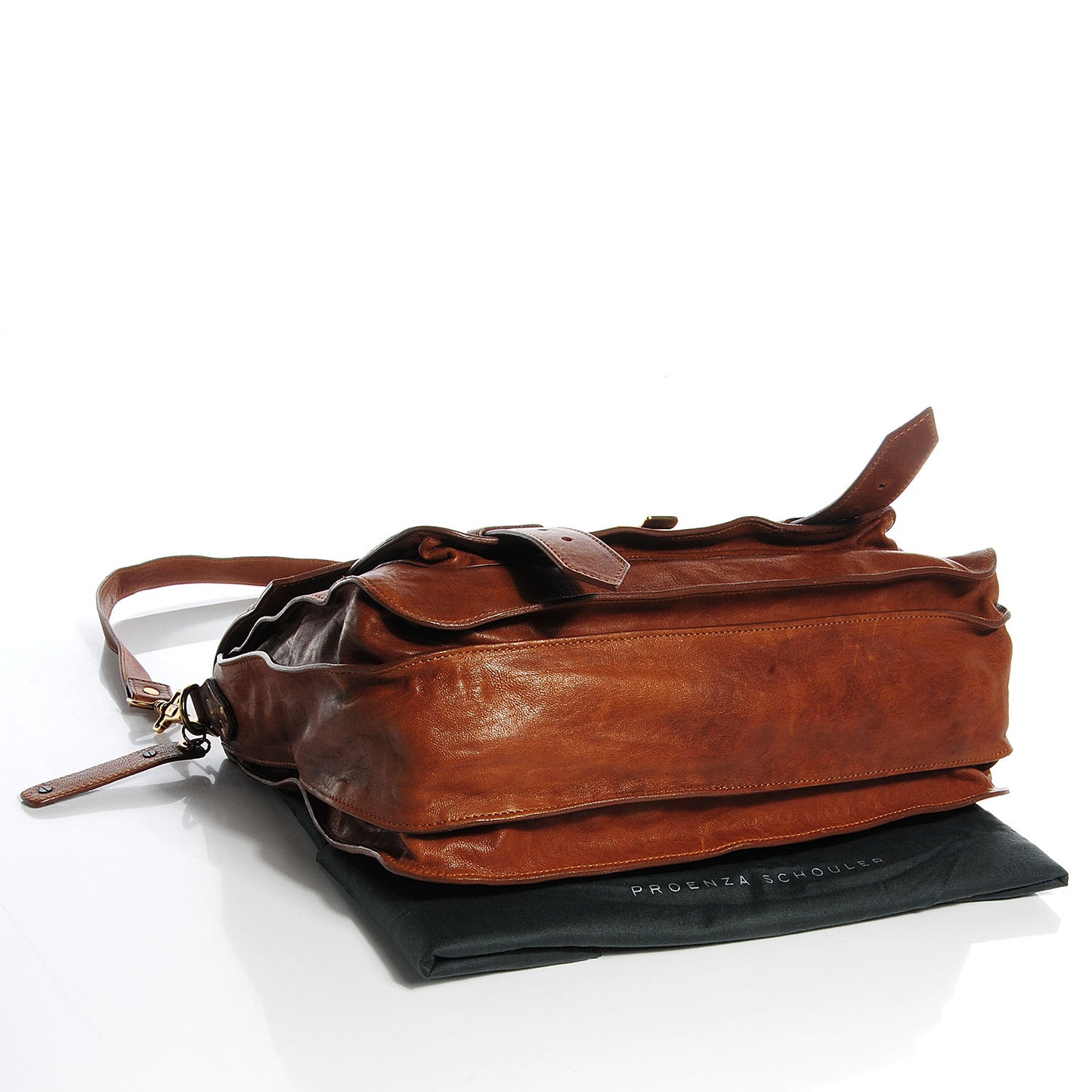 Lambskin Large PS1 Satchel Saddle