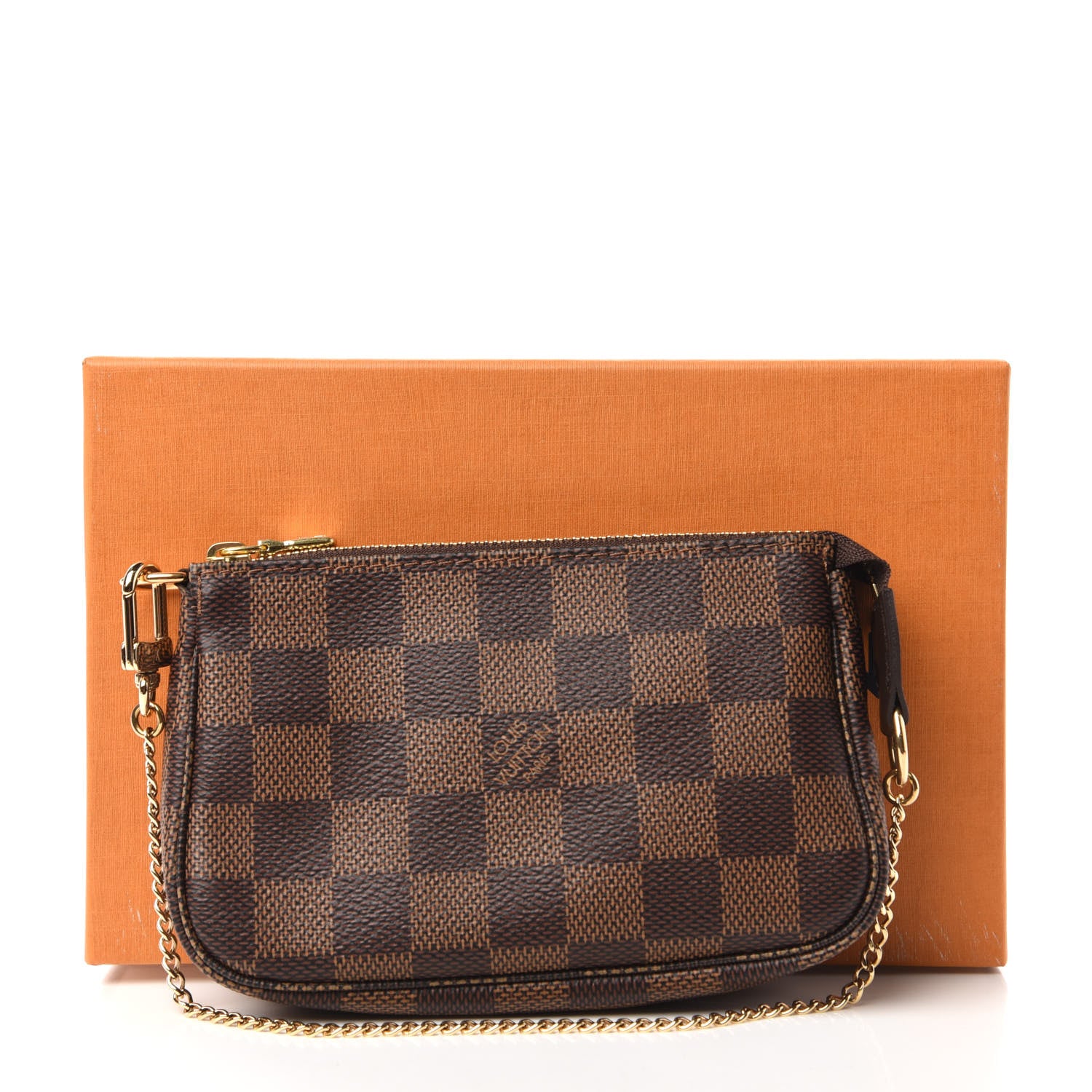 Louis Vuitton Damier Ebene Mini Pochette Accessories 11 of 11