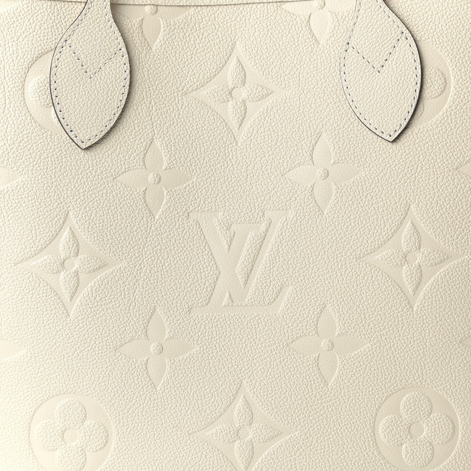 Louis Vuitton Empreinte Monogram Giant Neverfull MM Cream 10 of 10