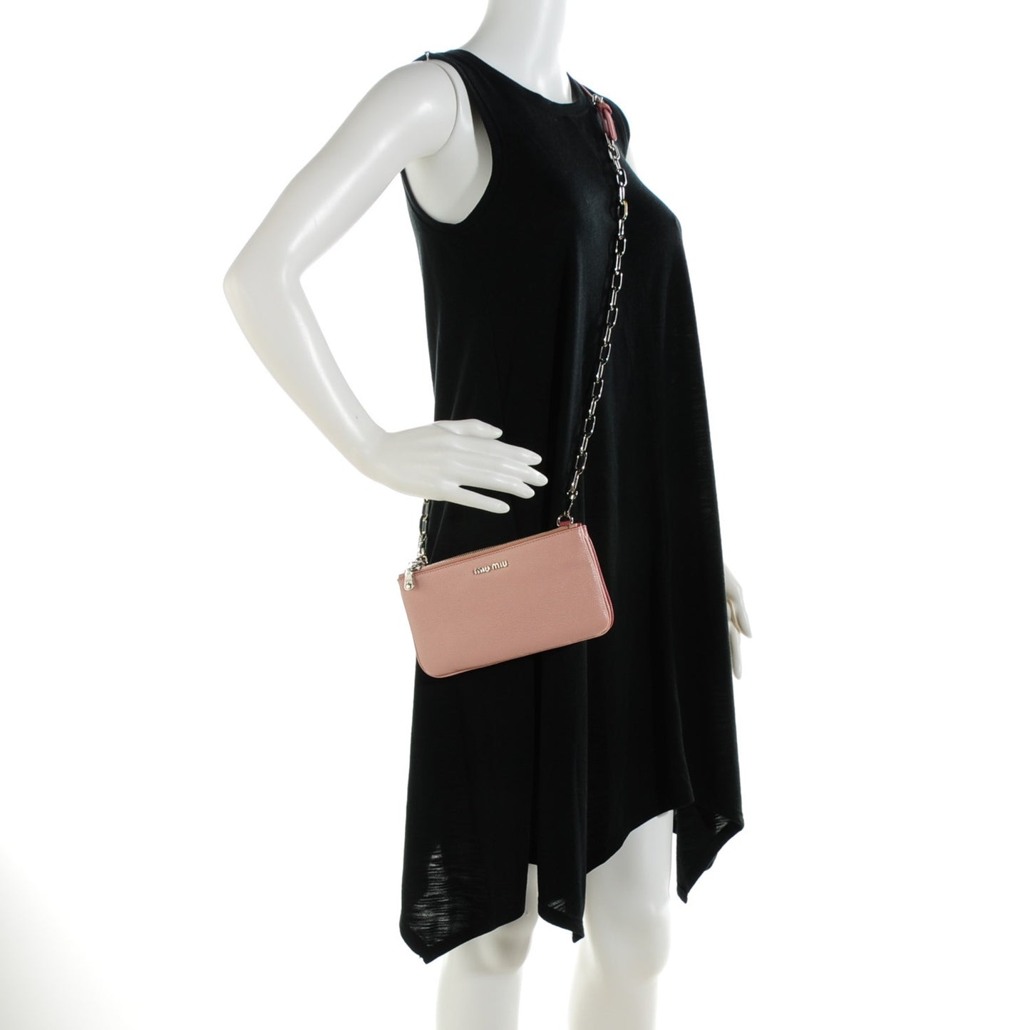 Goatskin Madras Bi-Color Crossbody Bag Orchidea