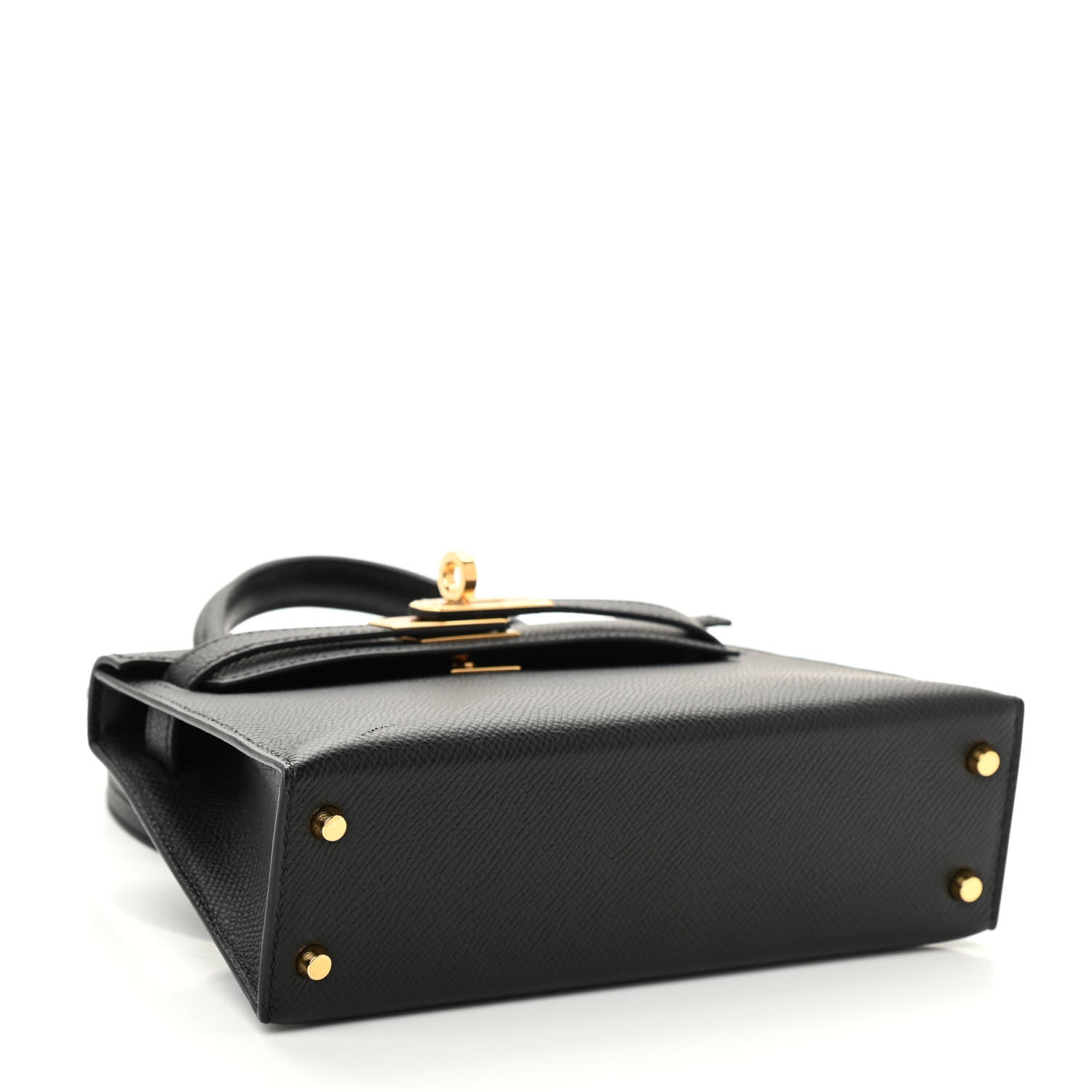 Hermes Epsom Mini Kelly Sellier 20 Black 4 of 11