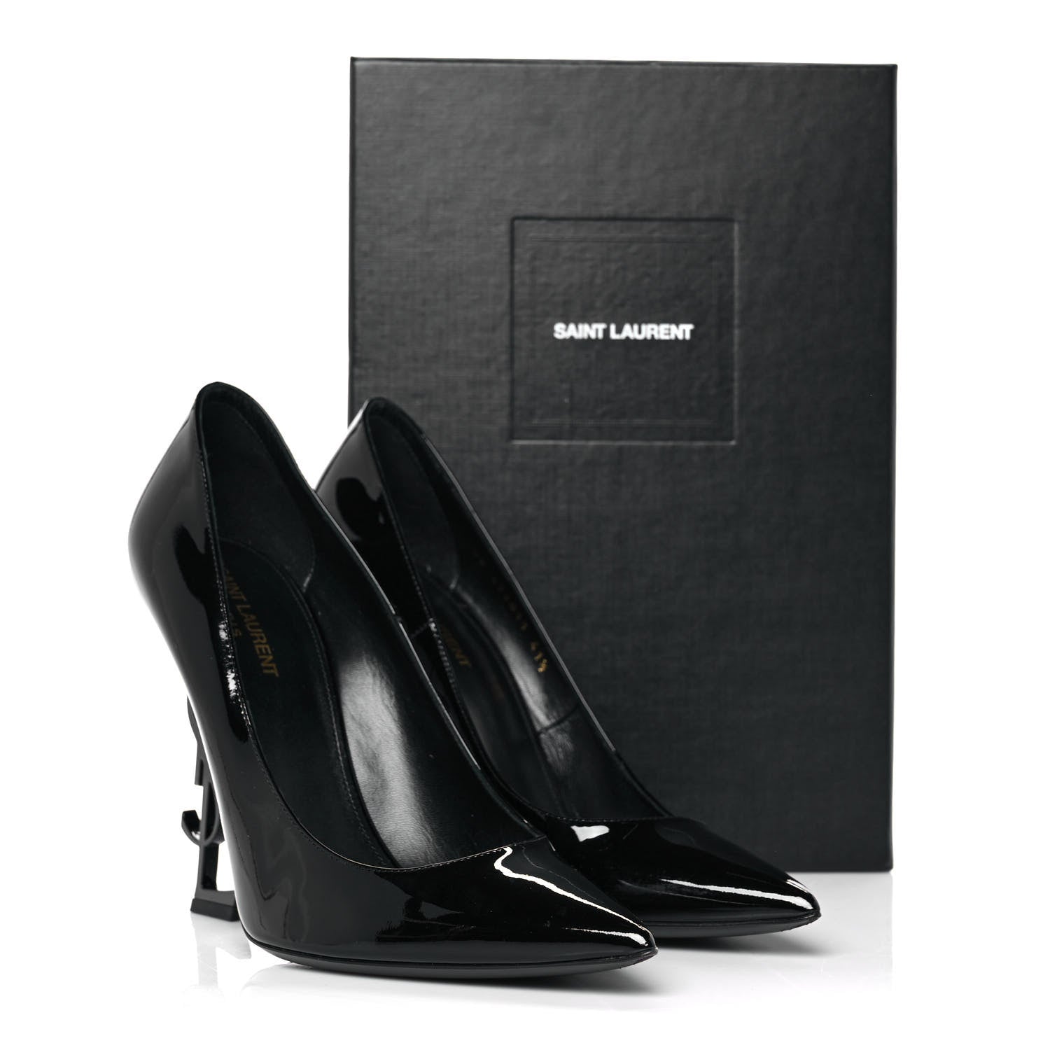 Saint Laurent Patent Opyum 110 Pumps 41.5 Black 9 of 9