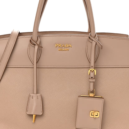 Prada Saffiano City Calfskin Medium Esplanade Cammeo 10 of 14