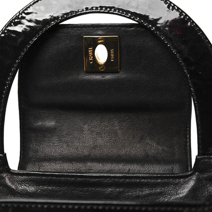 Chanel Patent Small Kelly Flap Bag Black 13 of 13