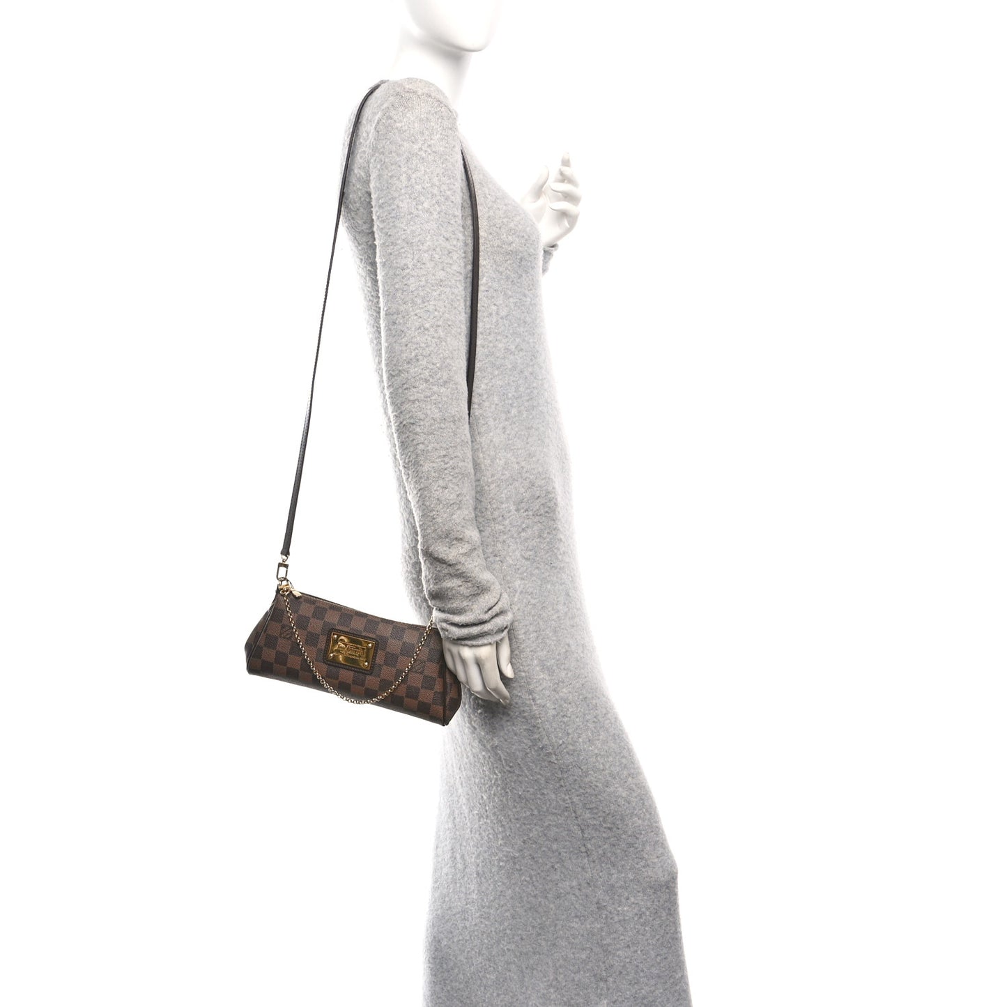 Damier Ebene Eva Clutch