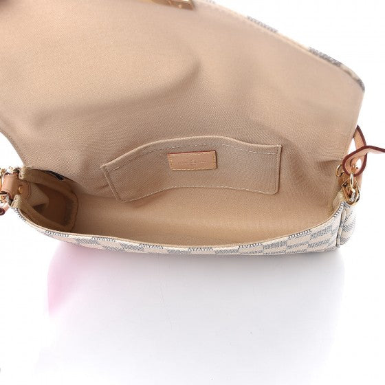 Louis Vuitton Damier Azur Favorite MM 5 of 8