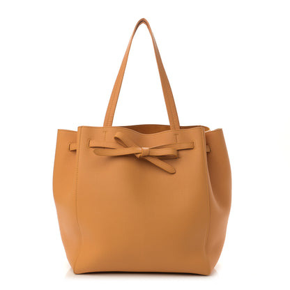 Celine Soft Grained Calfskin Small Belt Cabas Phantom Calendula 1 of 13