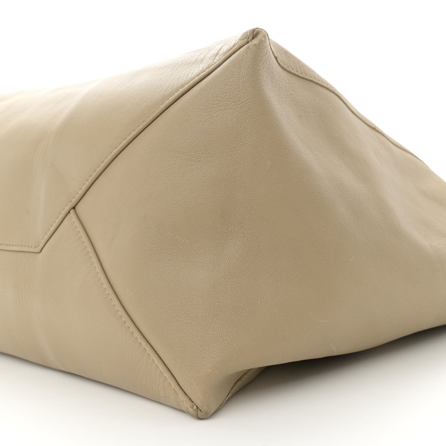 Lambskin Horizontal Cabas Beige