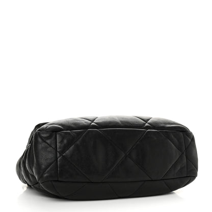 Chanel Lambskin Quilted Large Chanel 19 Flap Black 4 of 18