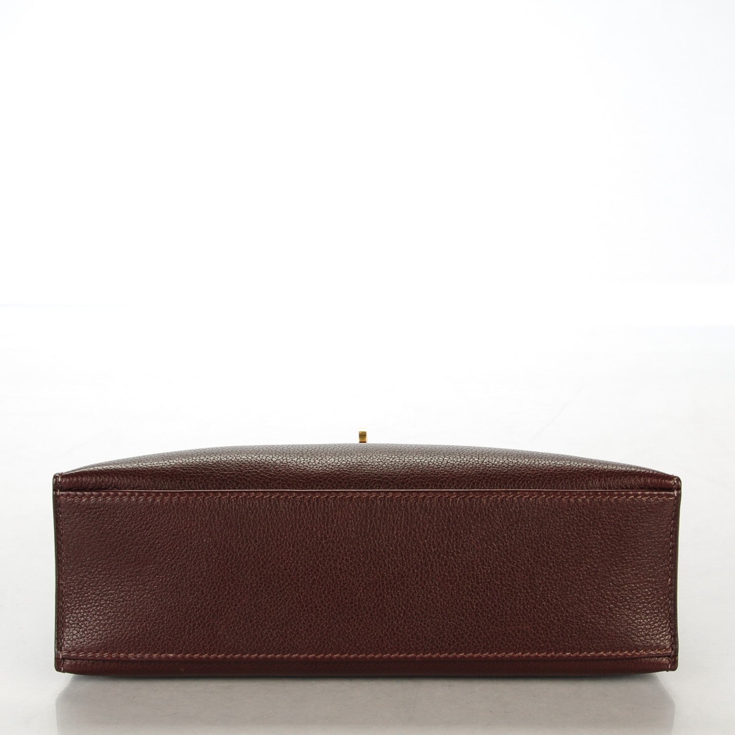 Hermes Evergrain Kelly Pochette Clutch Havane 6 of 19