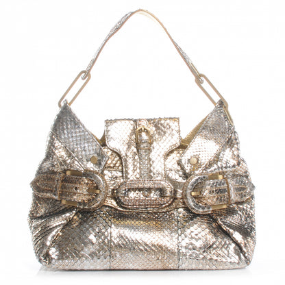 Jimmy Choo Python Tulita Shoulder Bag 1 of 6