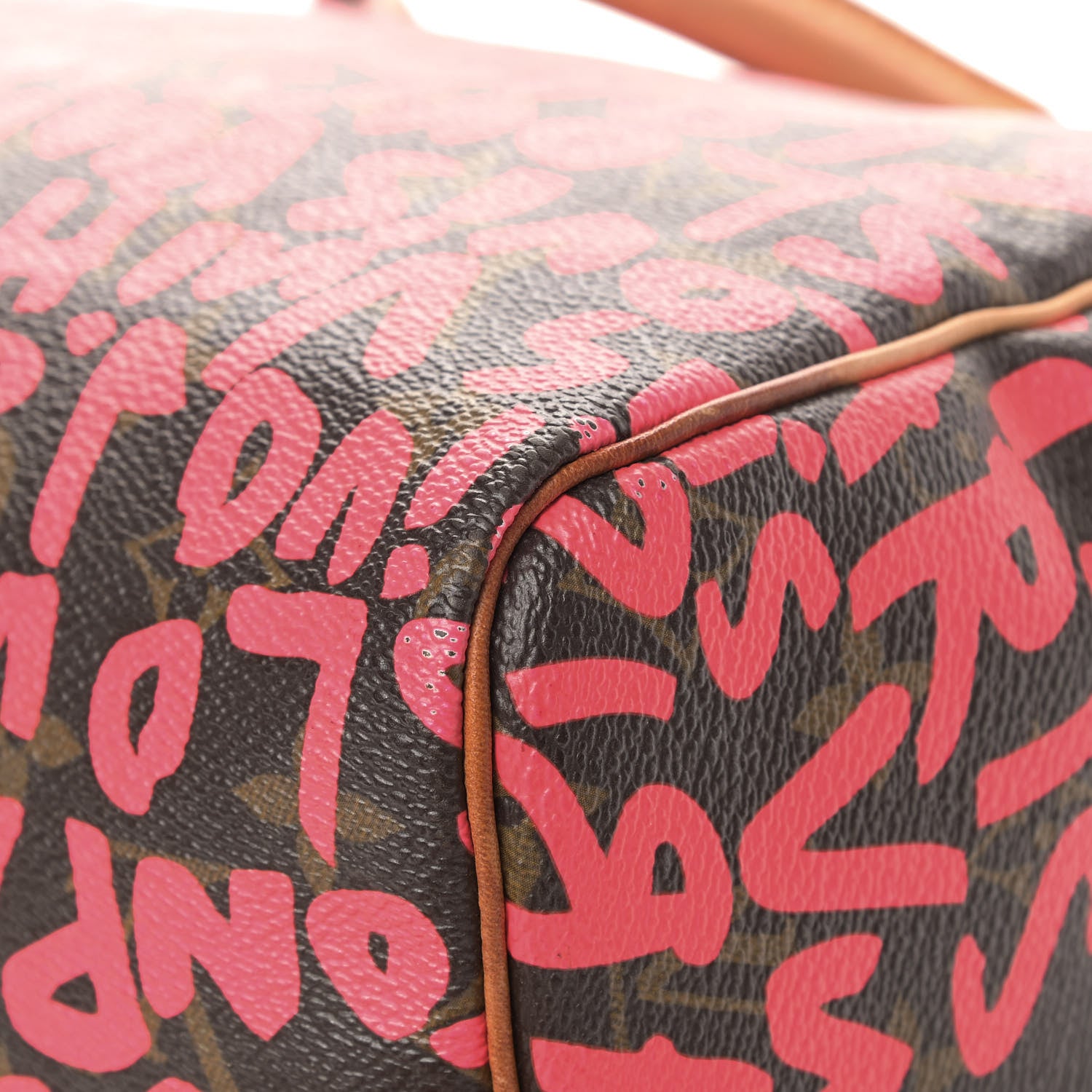 Louis Vuitton Monogram Graffiti Speedy 30 Fuchsia 8 of 11