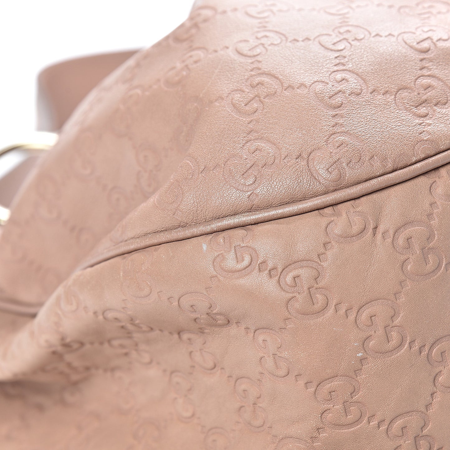 Guccissima Medium Sukey Hobo Beige
