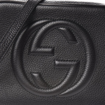 Gucci Pebbled Calfskin Small Soho Disco Bag Black 9 of 11