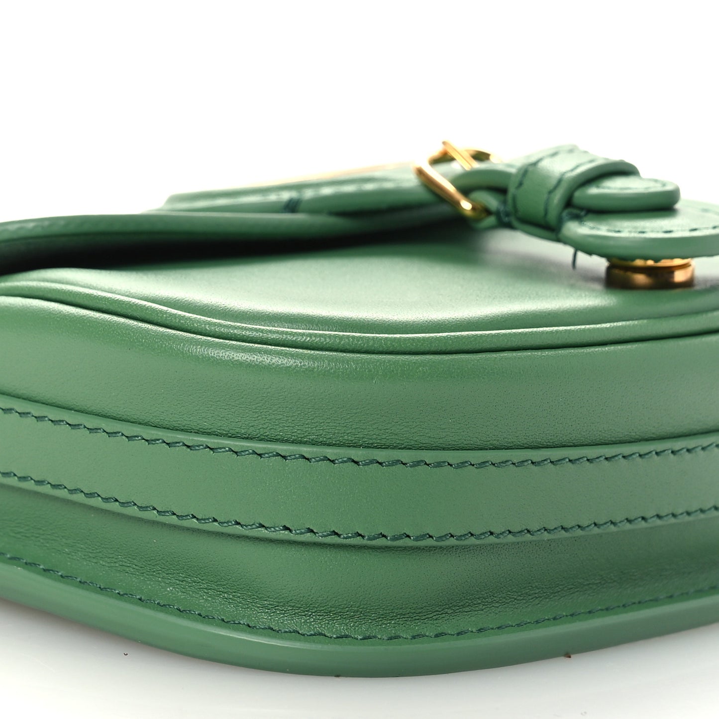 Box Calfskin Micro Bobby Bag Sage Green
