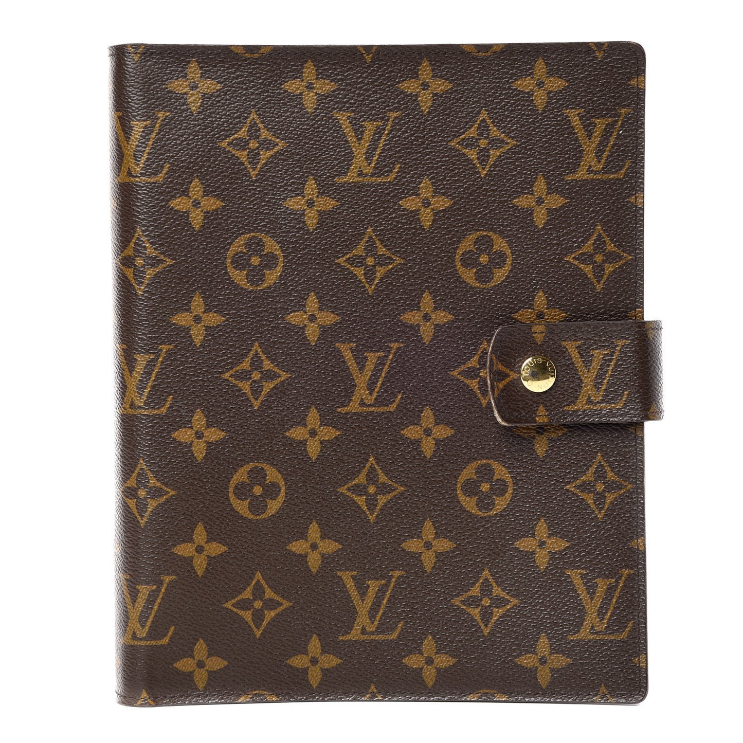 Monogram Large Ring Agenda Cover