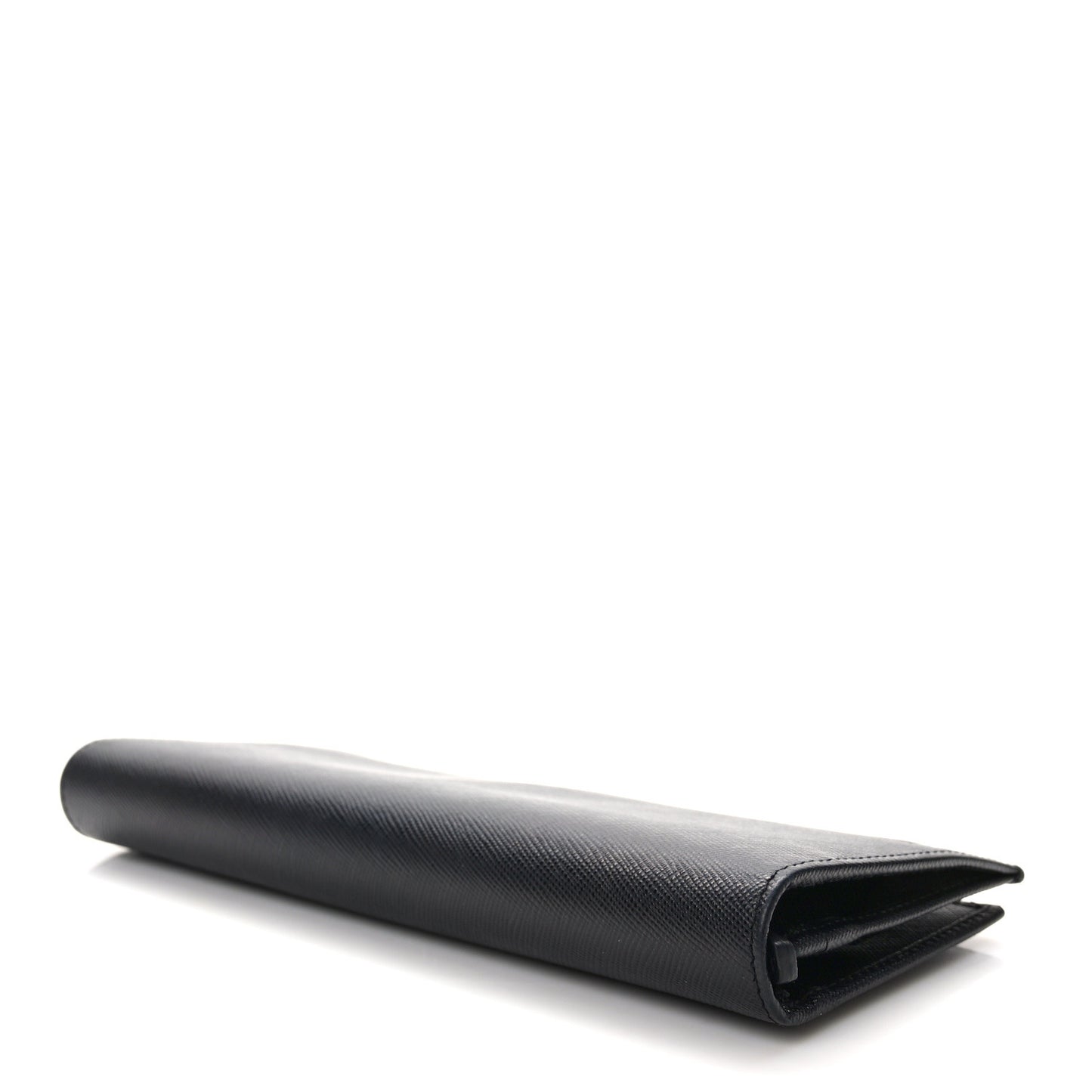 Saffiano Portfolio Wallet Black