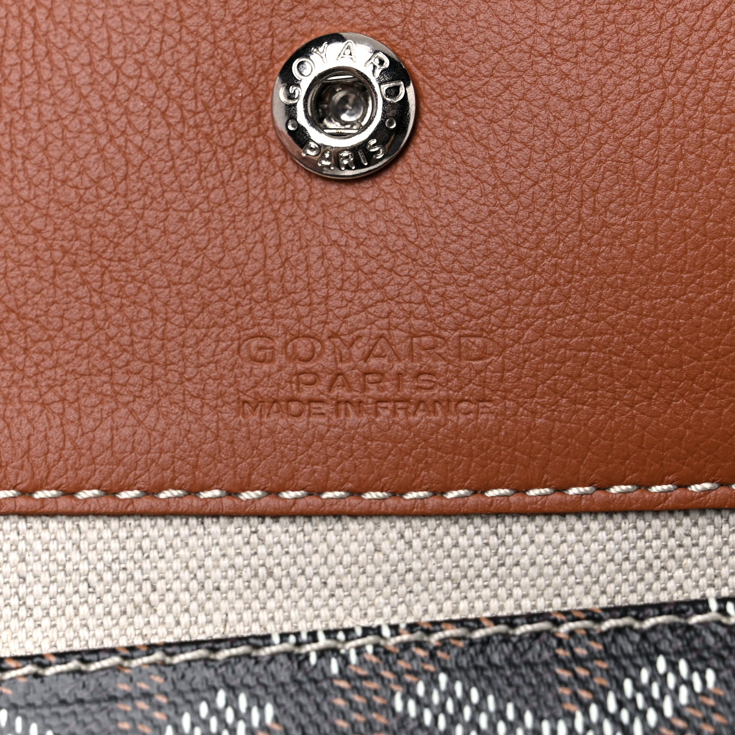 Goyard Goyardine Saint Louis GM Black Gold 11 of 12