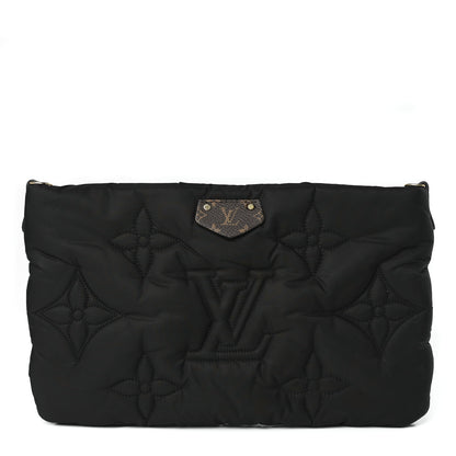 Louis Vuitton Econyl Monogram Pillow Maxi Multi Pochette Accessories Mini Pochette Black 1 of 10