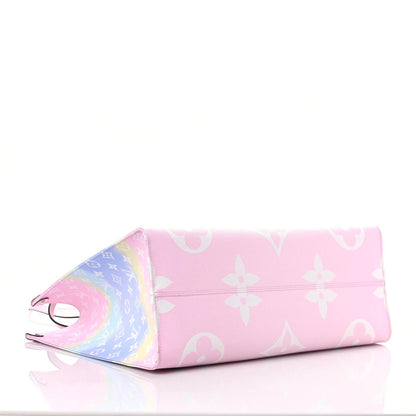 Louis Vuitton Monogram Escale Forte Dei Marmi Onthego GM Pastel 4 of 13