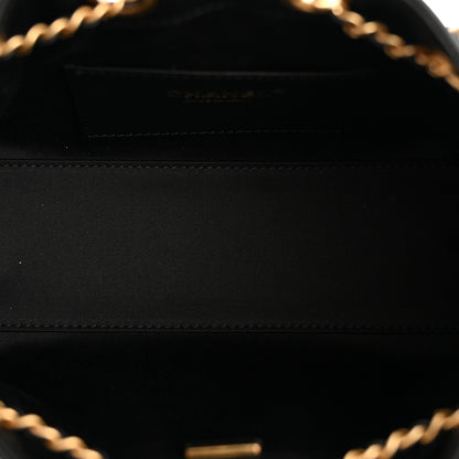 Chanel Caviar Quilted Mini Chanel 25 Handbag Black 5 of 11