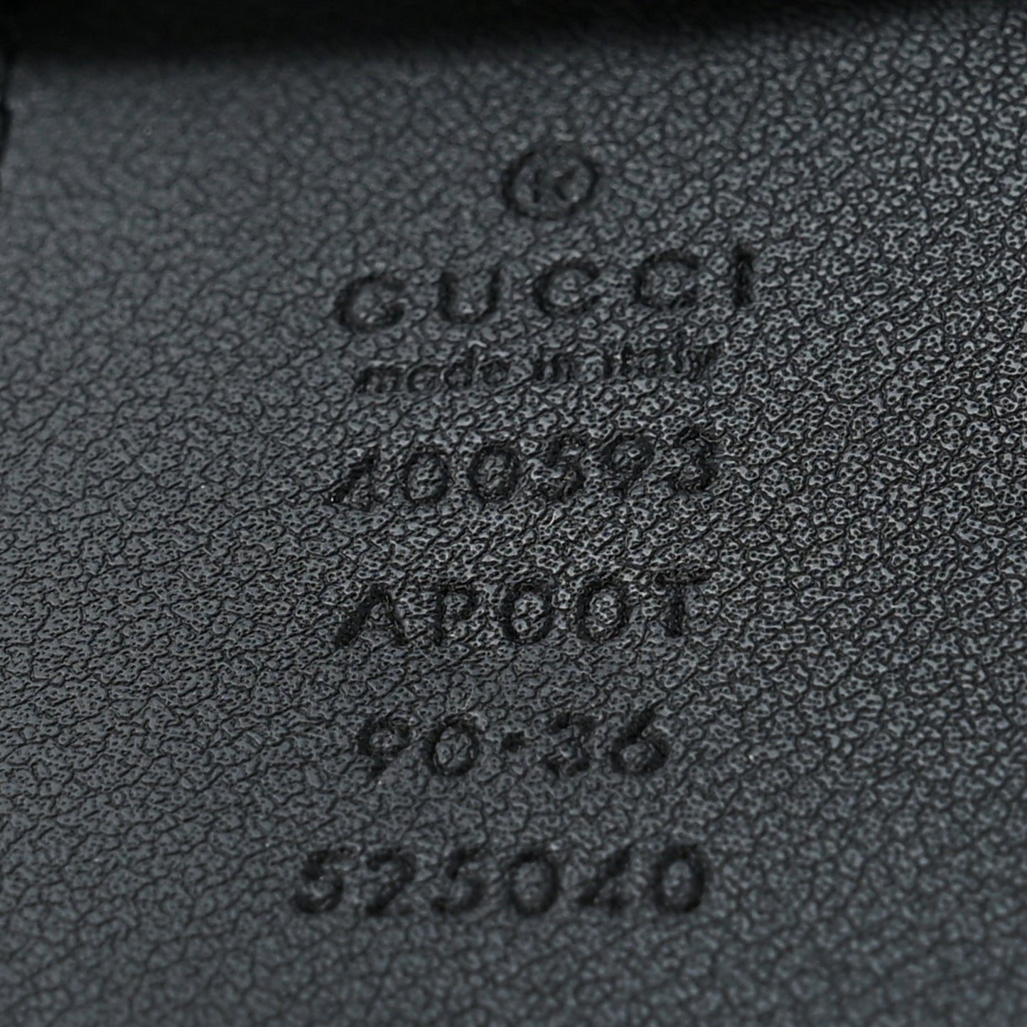 Calfskin Double G 40mm Belt 90 36 Black