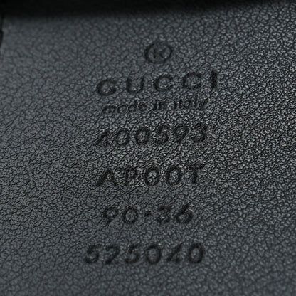Gucci Calfskin Double G 40mm Belt 90 36 Black 5 of 7