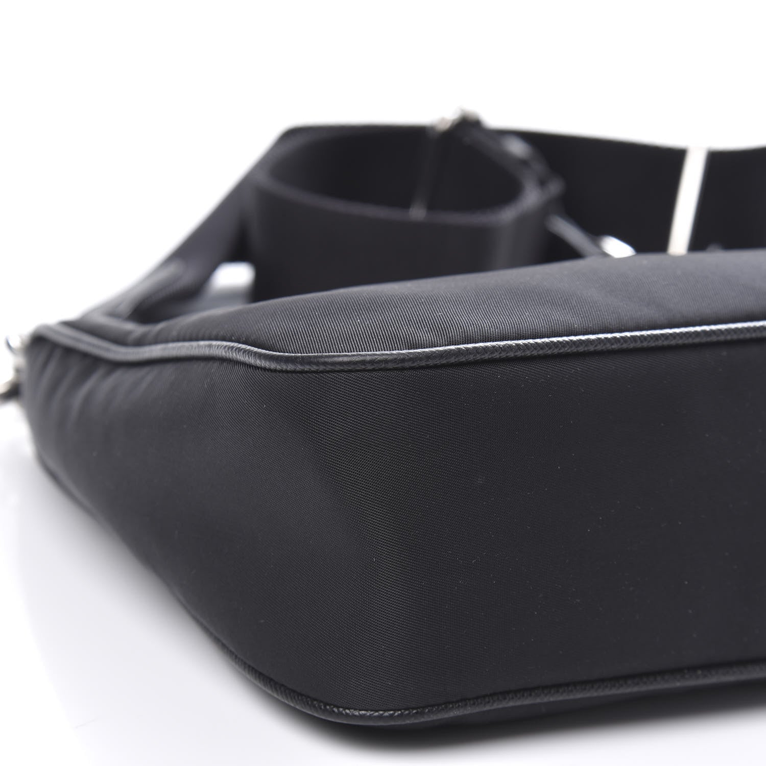 Prada Nylon Re-Edition 2005 Shoulder Bag Black 7 of 10