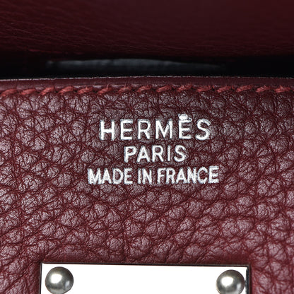 Hermes Fjord HAC Birkin 40 Rouge H 6 of 32