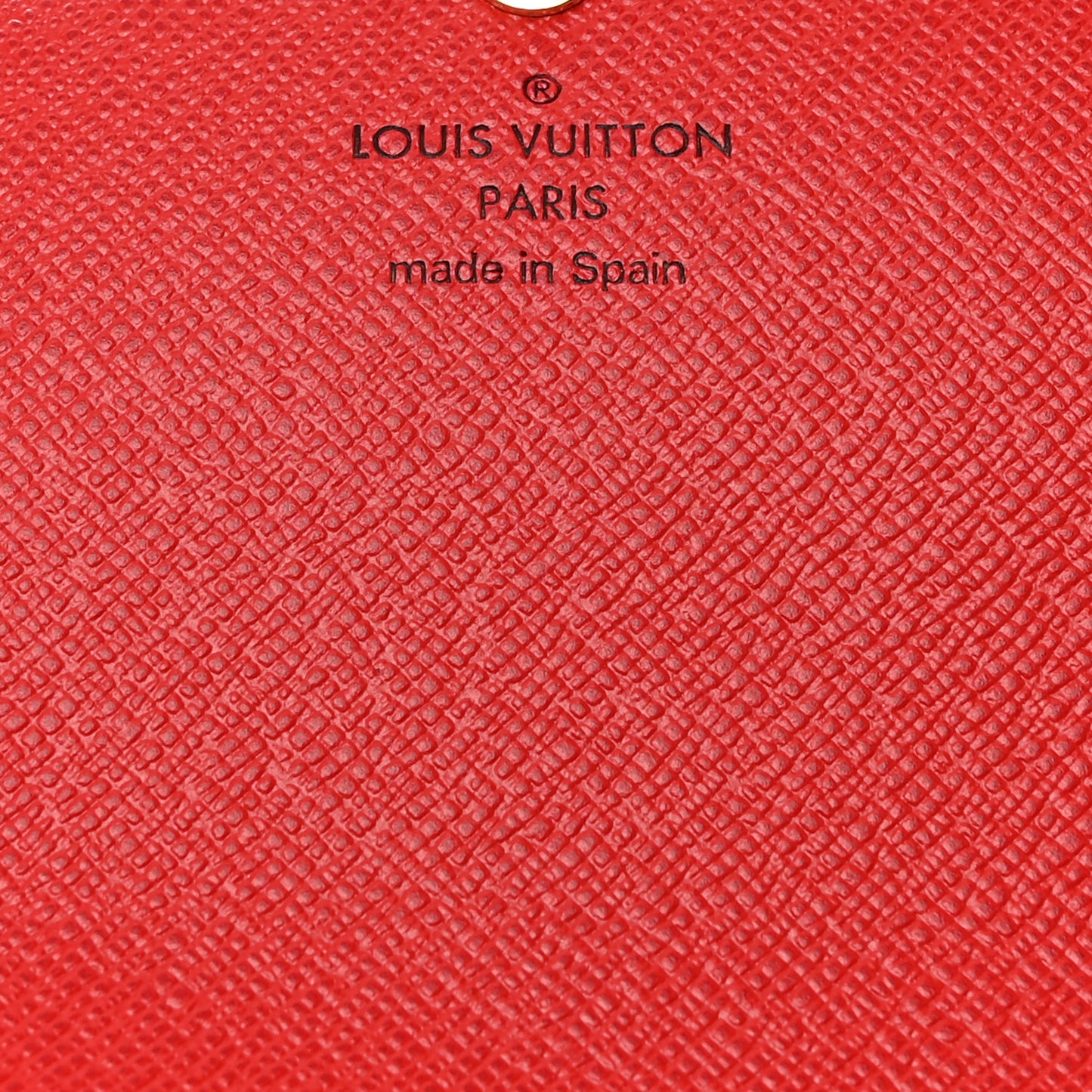 LOUIS VUITTON Monogram Sarah Wallet NM Coquelicot