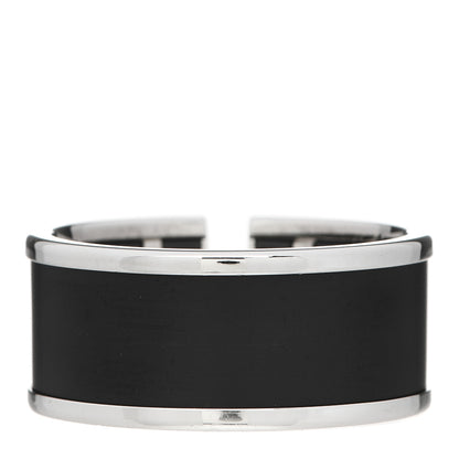 Tiffany Sterling Silver Black Ceramic T Cutout Ring 63 10.25 3 of 5