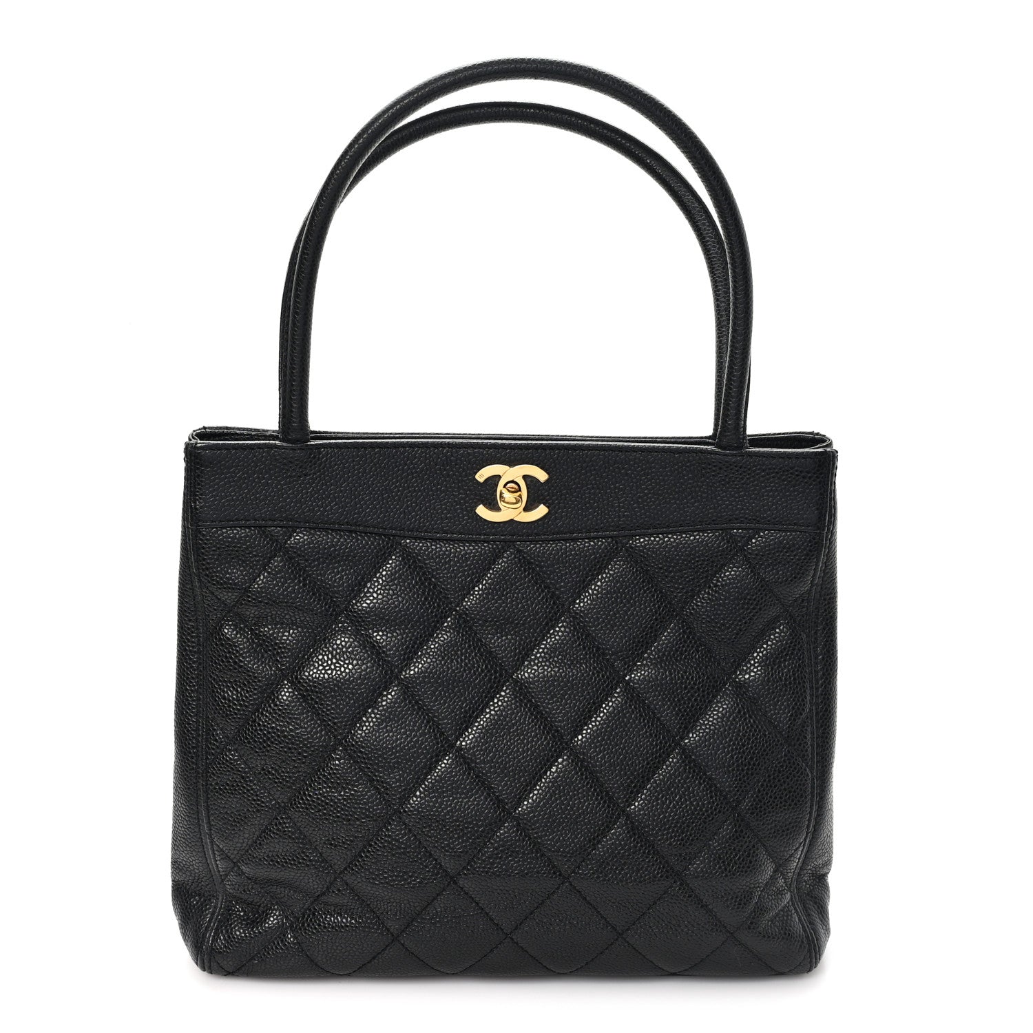 Chanel Caviar Quilted Shoulder Bag Black 1 of 11