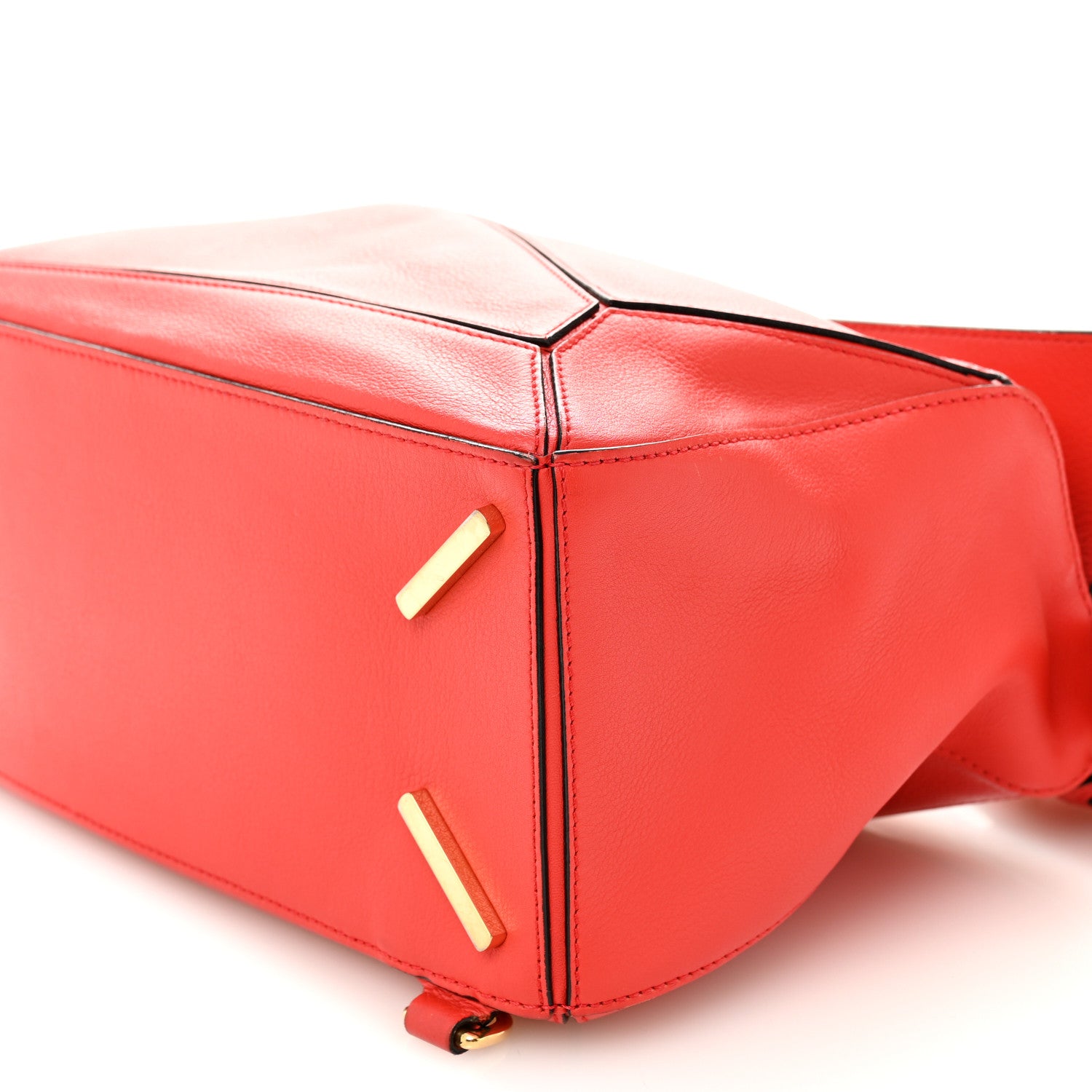 Loewe Calfskin Medium Puzzle Bag Scarlet 1867079 – FASHIONPHILE